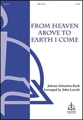 From Heaven Above to Earth I Come SAB choral sheet music cover